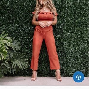 Kittenish Linen Pants